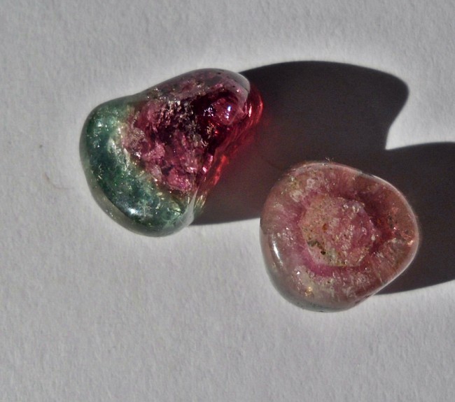 getrommelte wassermelonenturmaline
