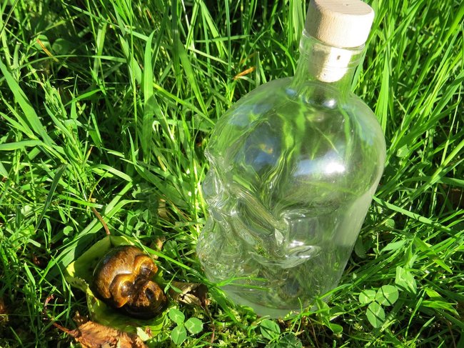 skullflasche