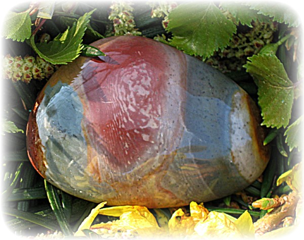 Polychrome - Jaspis aus Madagaskar