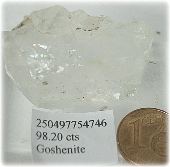 Goshenit Kristall aus Burma