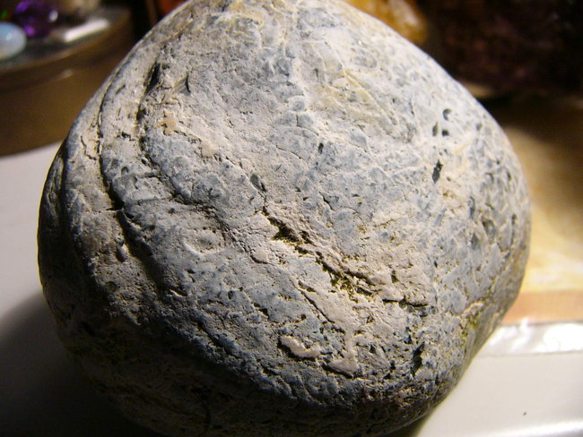 Flint mit Druckmarken