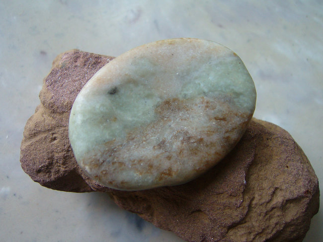 &quot;Worry Stone&quot; aus Connemara (Daumenstein)