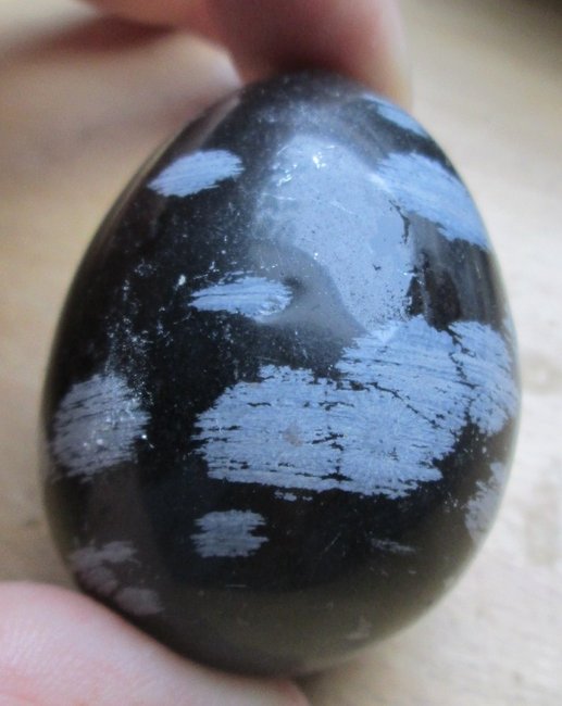 Schneeflockenobsidian