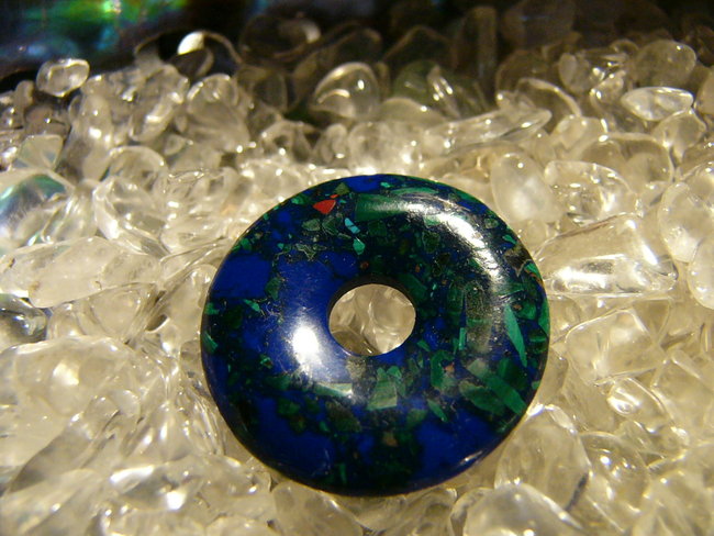 Lapis mit Malachit