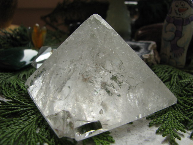 Bergkristall Pyramide