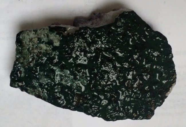 Rückseite des Amethyst