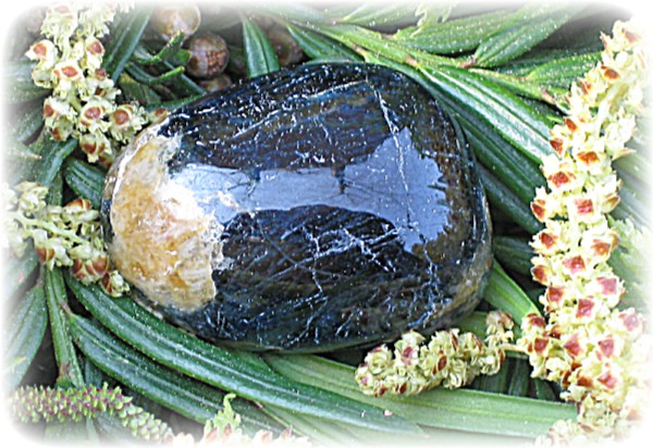 Lazulith Handschmeichler aus Kanada