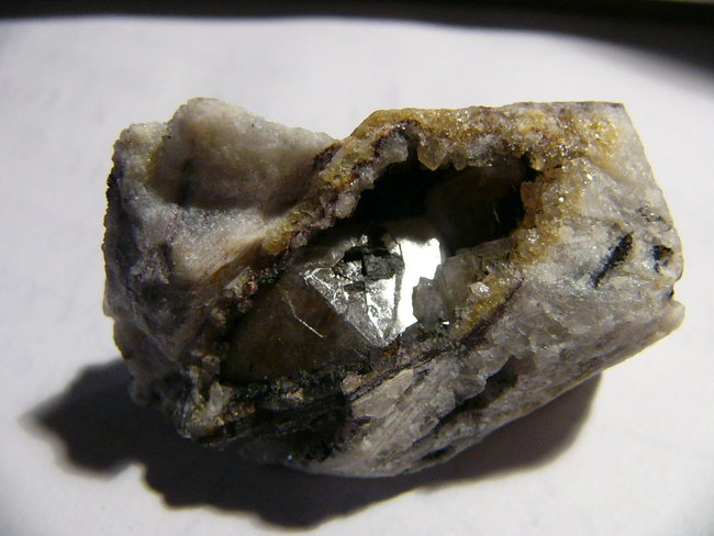 Chalcedon mit Kristallen - Schapbach