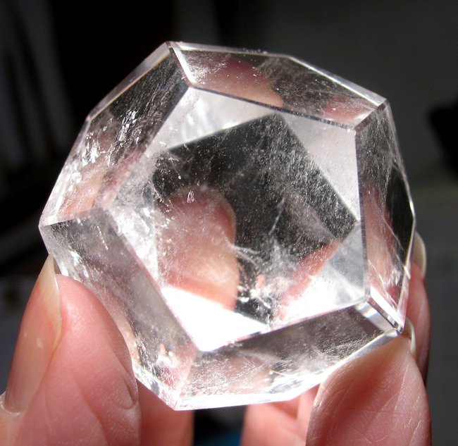 Bergkristall Dodekaeder