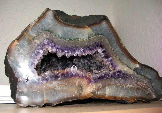 Amethyst-Druse, Uruguay
