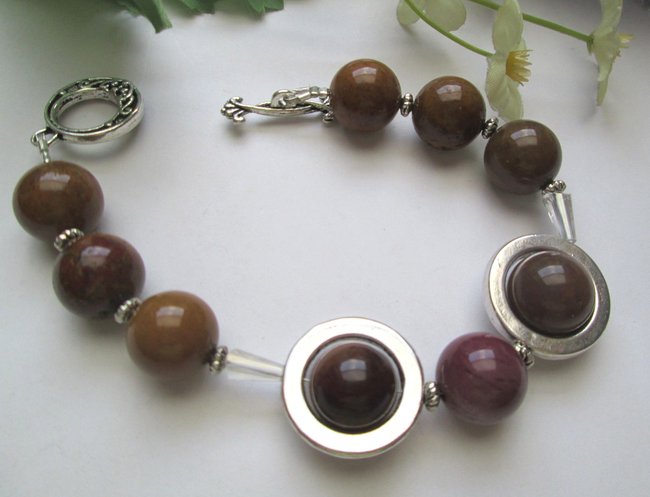 mookait dicke kugel mit herzanhänger-armband02.jpg