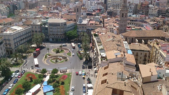 Einmal über Valencia drüber fotographiert
