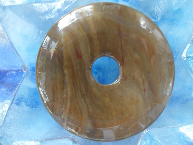 Holz Versteinertes, Donut, 50 mm,
