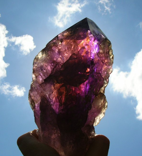 Ametrin Naturkristall Bolivien
