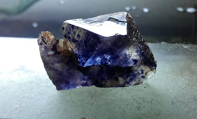 Fluorit blau
