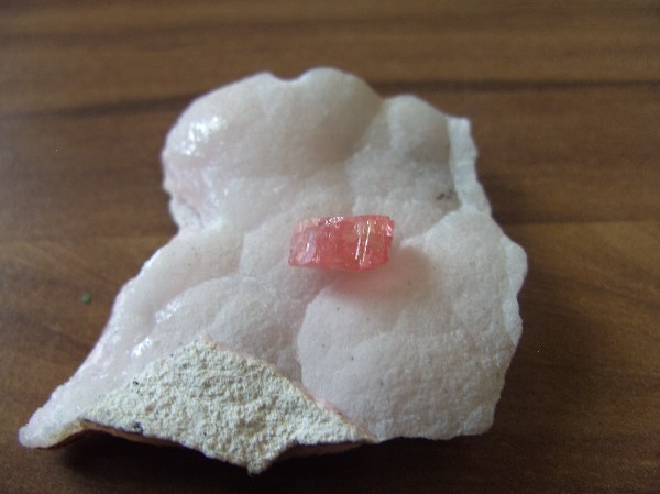 Rhodochrosit Stufe und Kristall