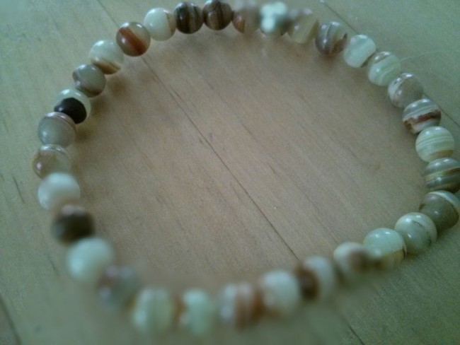 Armband Onyxmarmor