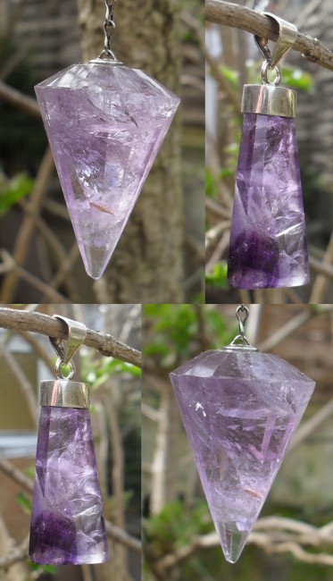Amethyst Pendel und Anhänger