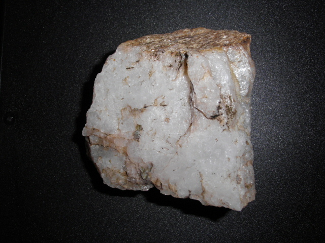 Milchquarz mit Kristallwasser