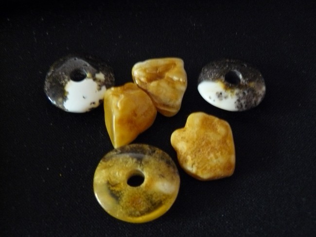 Bernsteine von Rügen gekauft