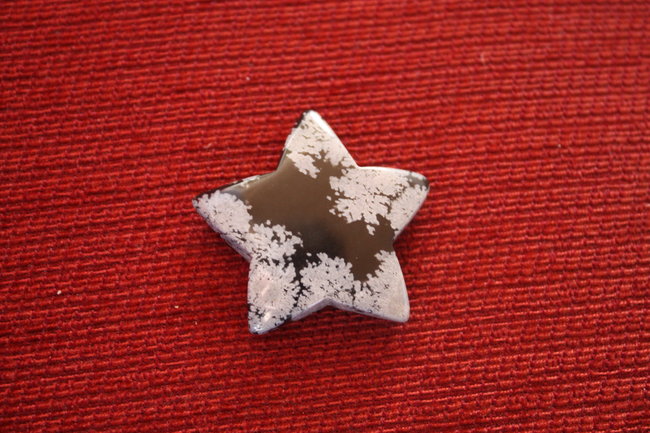 Mein Schneeflockenobsidian