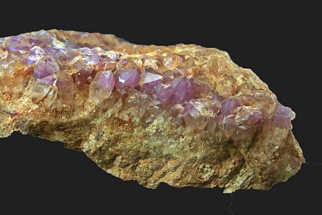 Amethyst auf Quarz 18cm