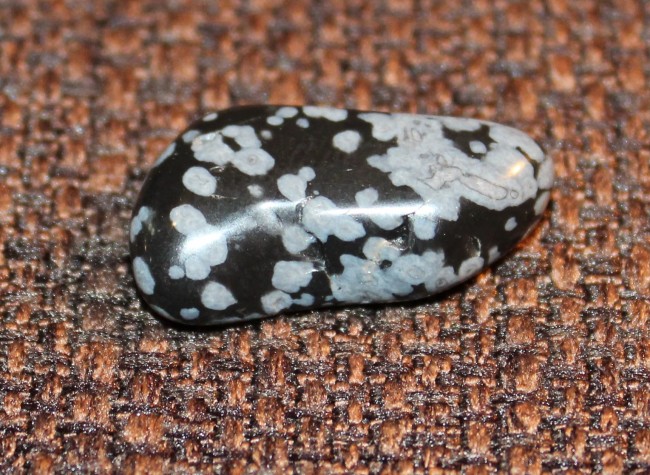 Schneeflockenobsidian
