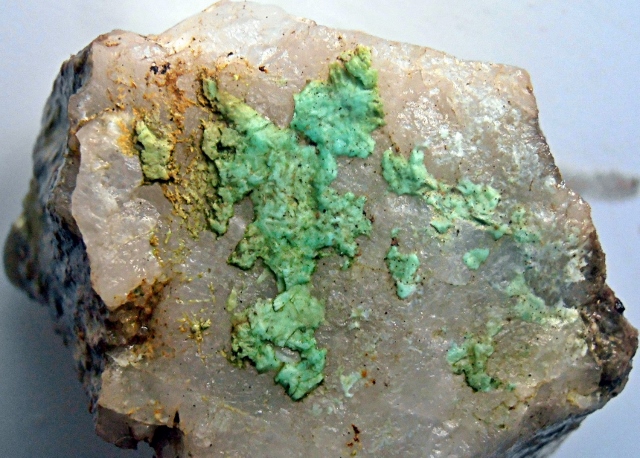 Malachitüberzug
