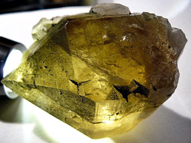 durchleuchteter Rauchquarz