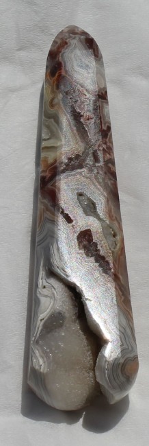 HAND POLISHED LAGUNA LACE AGATE WAND, MEXICO - 52.9 G.jpg