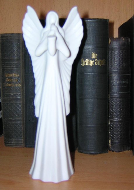und ein Wächterengel für meine christl. Büchersammlung