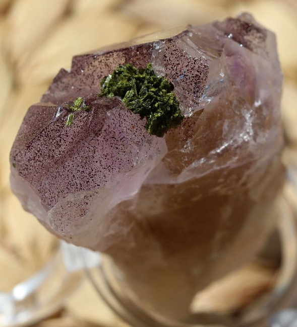 34g Rare amethyst Green tourmalines red pyramid hematite 3.jpg