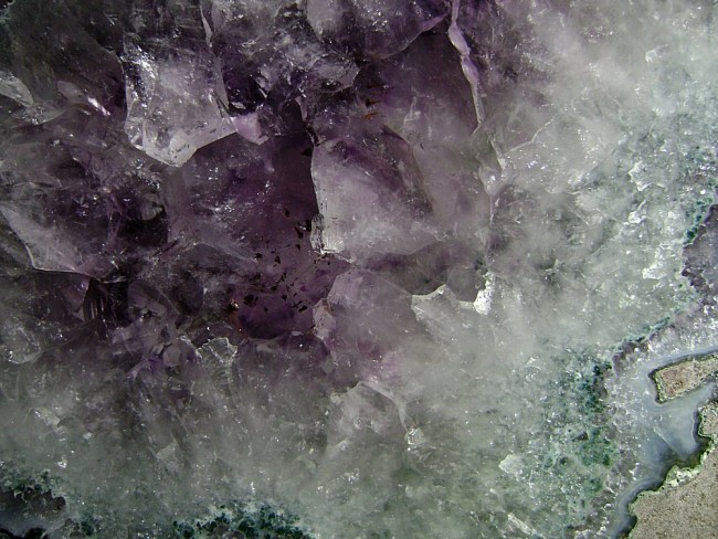 Amethystscheibe - 4,27 kg - poliert