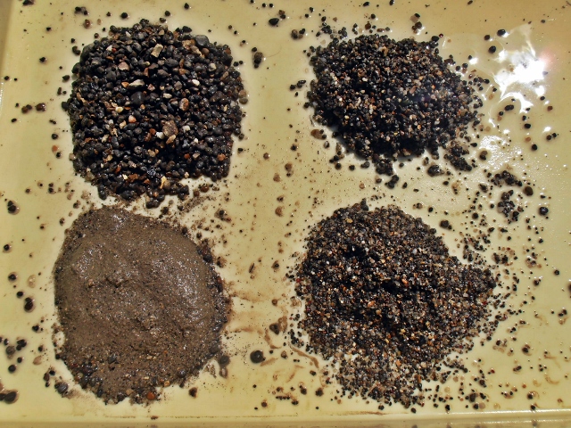 Der gesiebte Bachsand