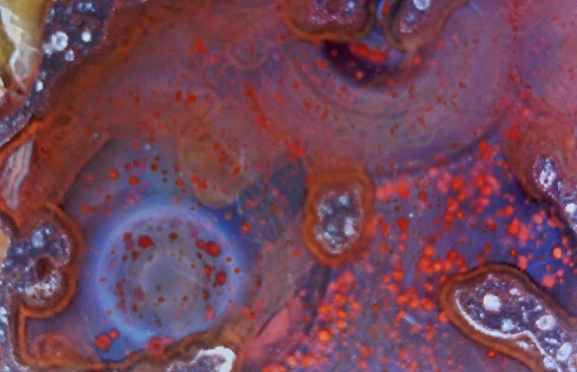 Microaufnahme von Porphyrkugel