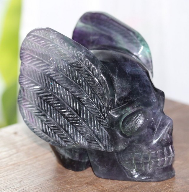 FLUORITE Carved Wing Skull 3.jpg