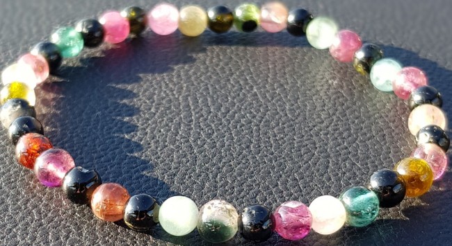 Turmalinarmband multicolor