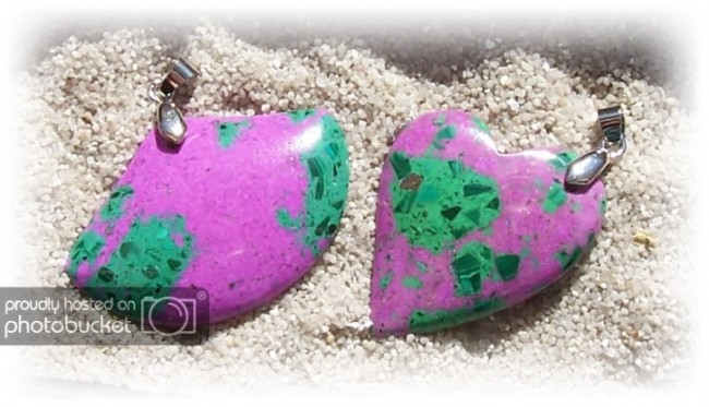 Heilstein Malachit Opal