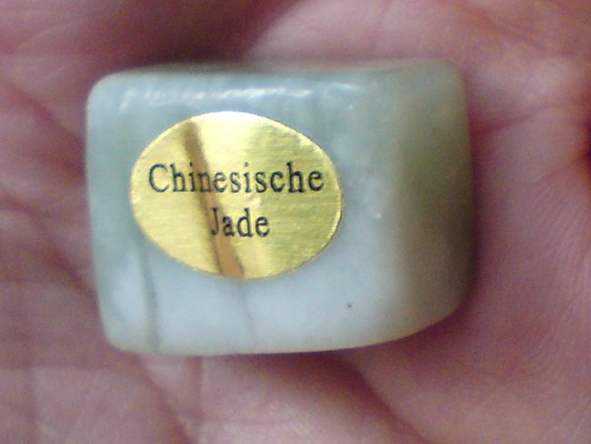 Jaja, die gute alte China-Jade...