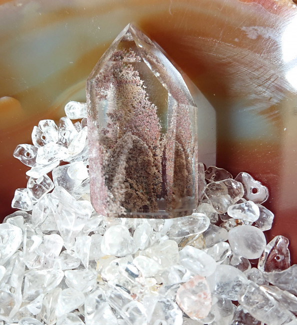 Ein kleiner Unterschlupf im Kristall