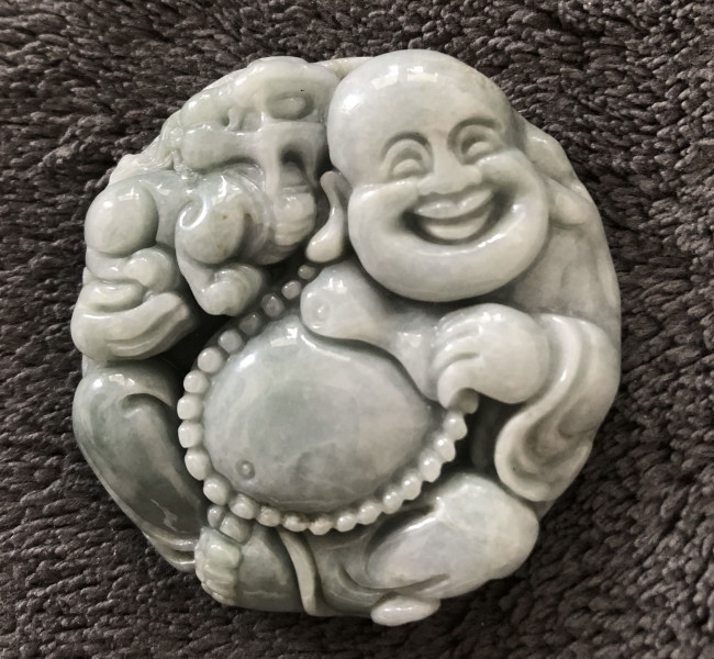 Buddha Edelstein vorne
