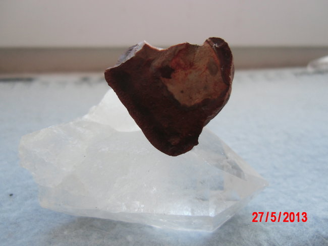 Neuer Gartenfund aber was? : Heimische Steine, Mineralien Eigenfunde