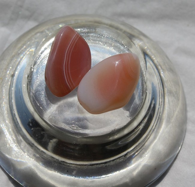 BANDED APRICOT AGATE? Edelsteine Steine bestimmen Wie heisst der