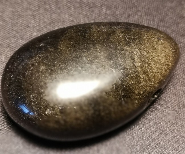 Obsidian - Goldobsidian : Edelsteine Obsidian - Obsidiangruppe